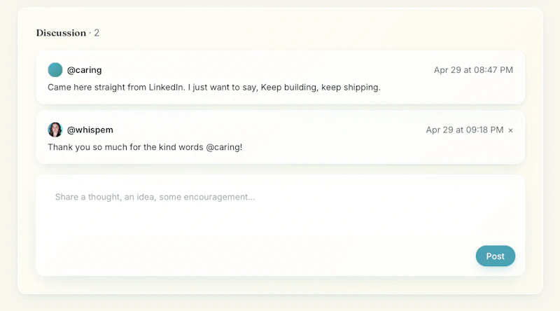 WhispHub screenshot 4