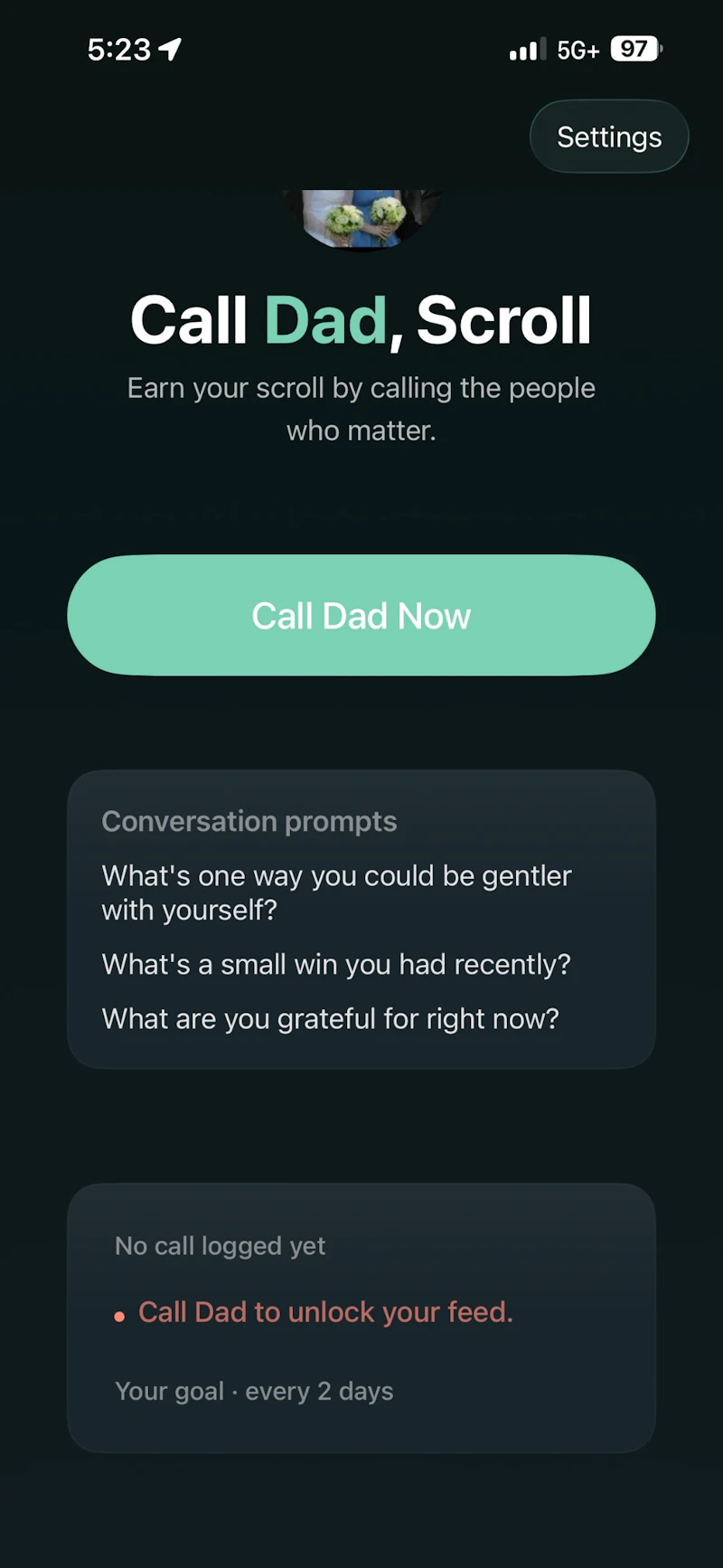 Call Scroll screenshot 1