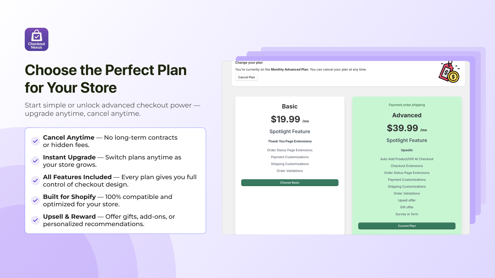 Checkout Nexus  - Screenshot 3 showing product features and functionality