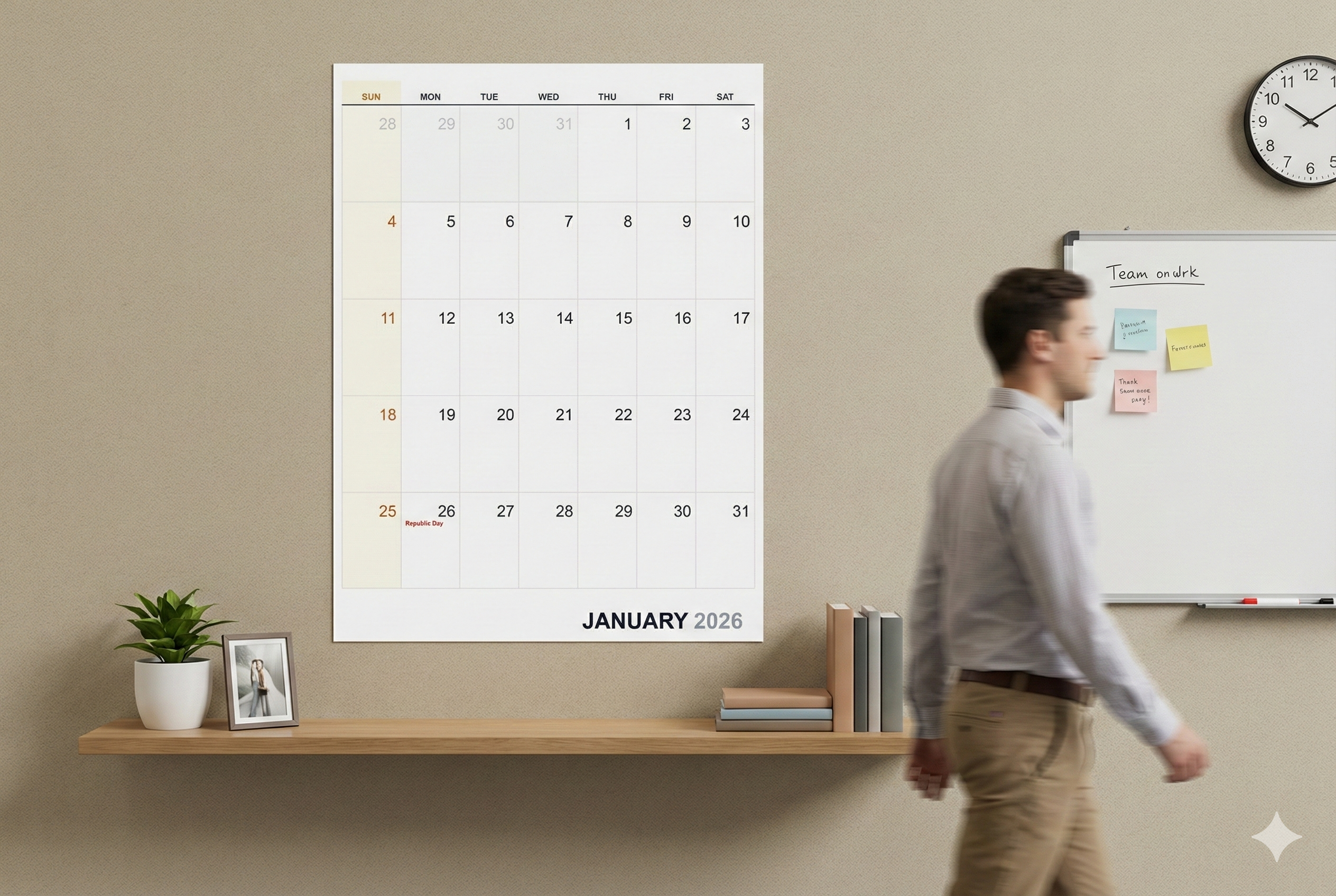 NaalPrint | Minimal Calendar Generator gallery image