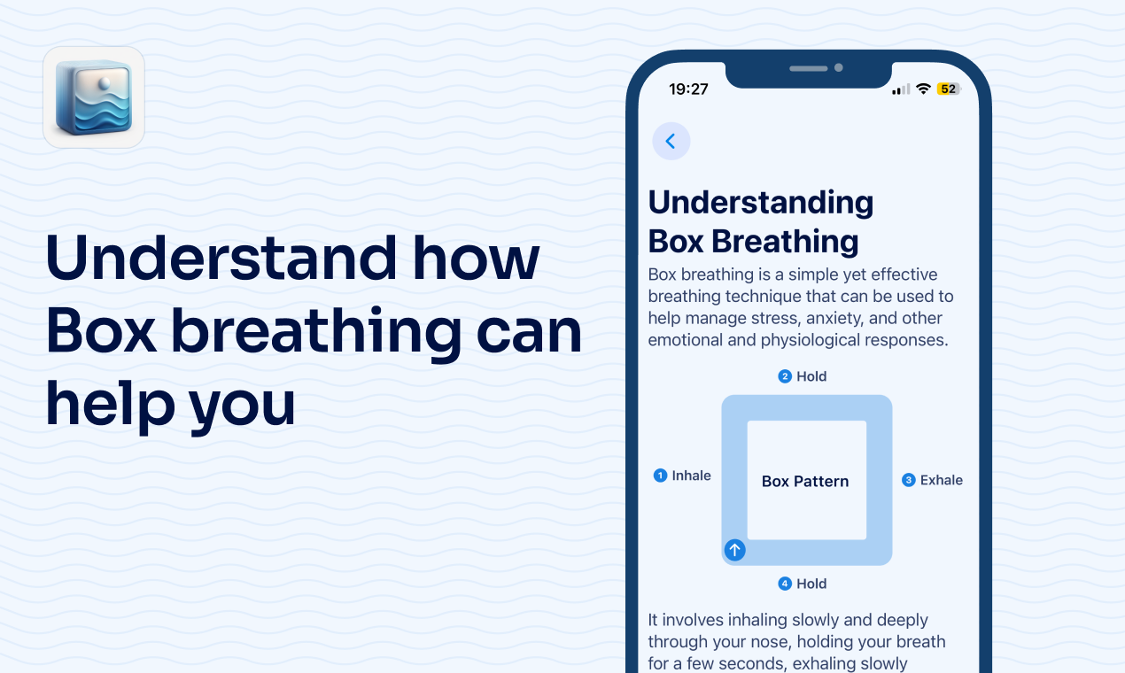 Box Atem: Reduzieren Sie Stress und Angstzustände Medien 3