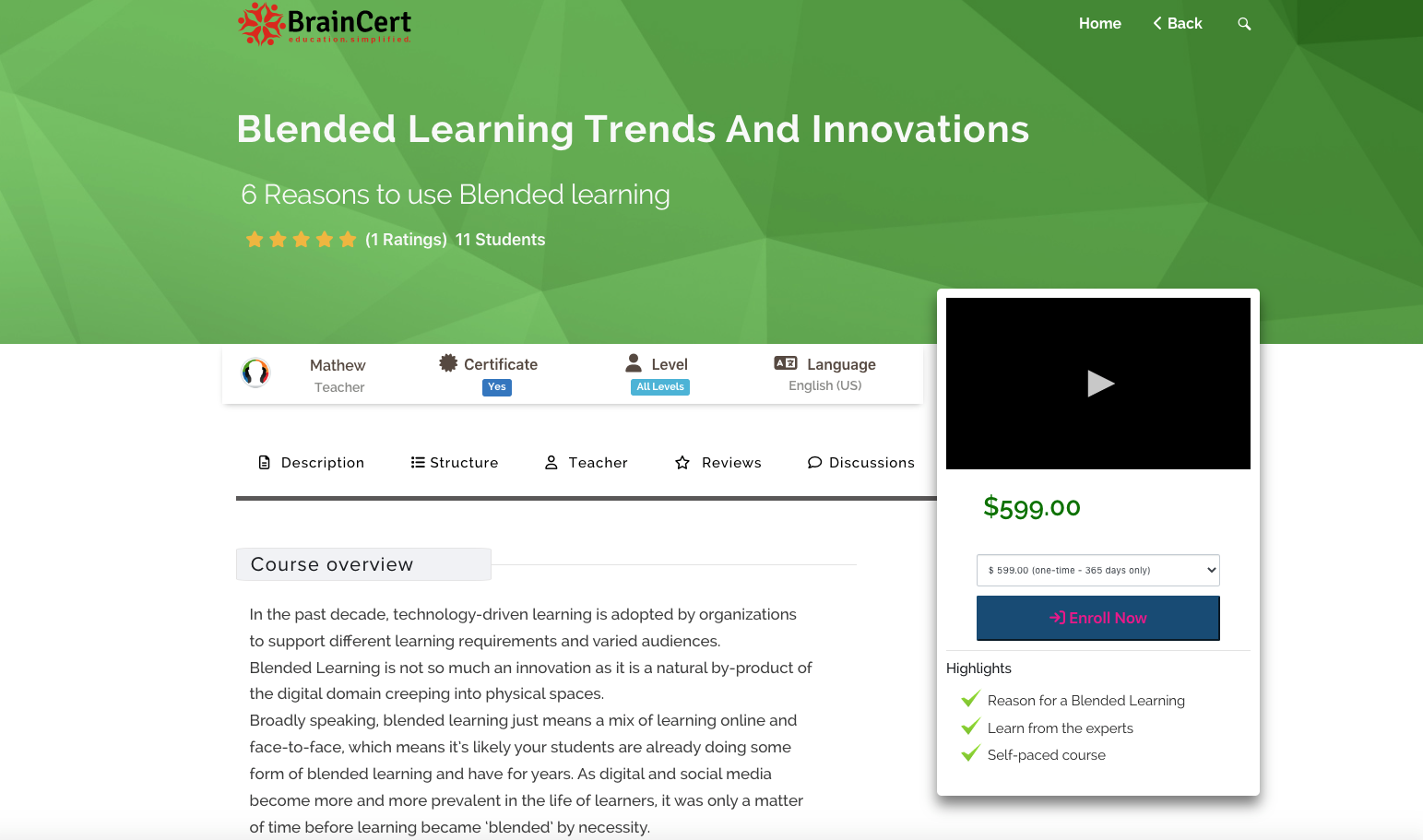 BrainCert gallery image