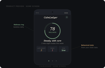CalmLedger gallery image