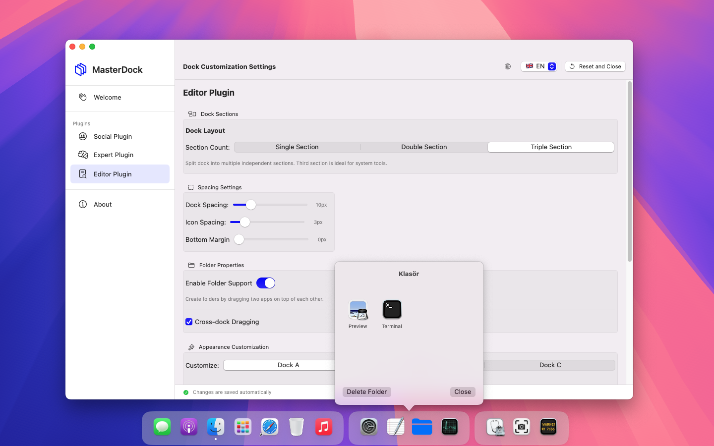 Master Dock - Personalizza il tuo dock Mac media 1