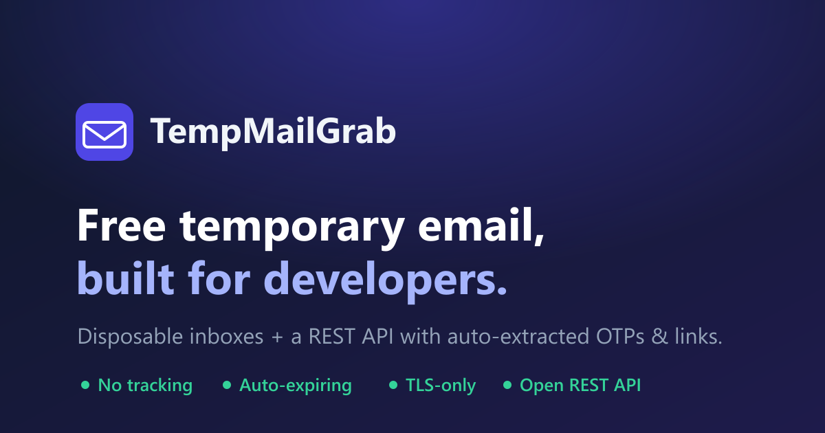 TempMailGrab gallery image