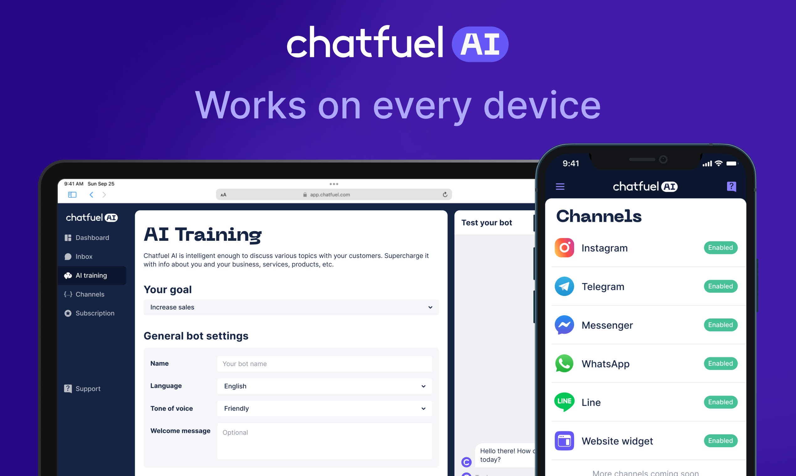 Chatfuel AI - Take customer communication to the next level | Product Hunt