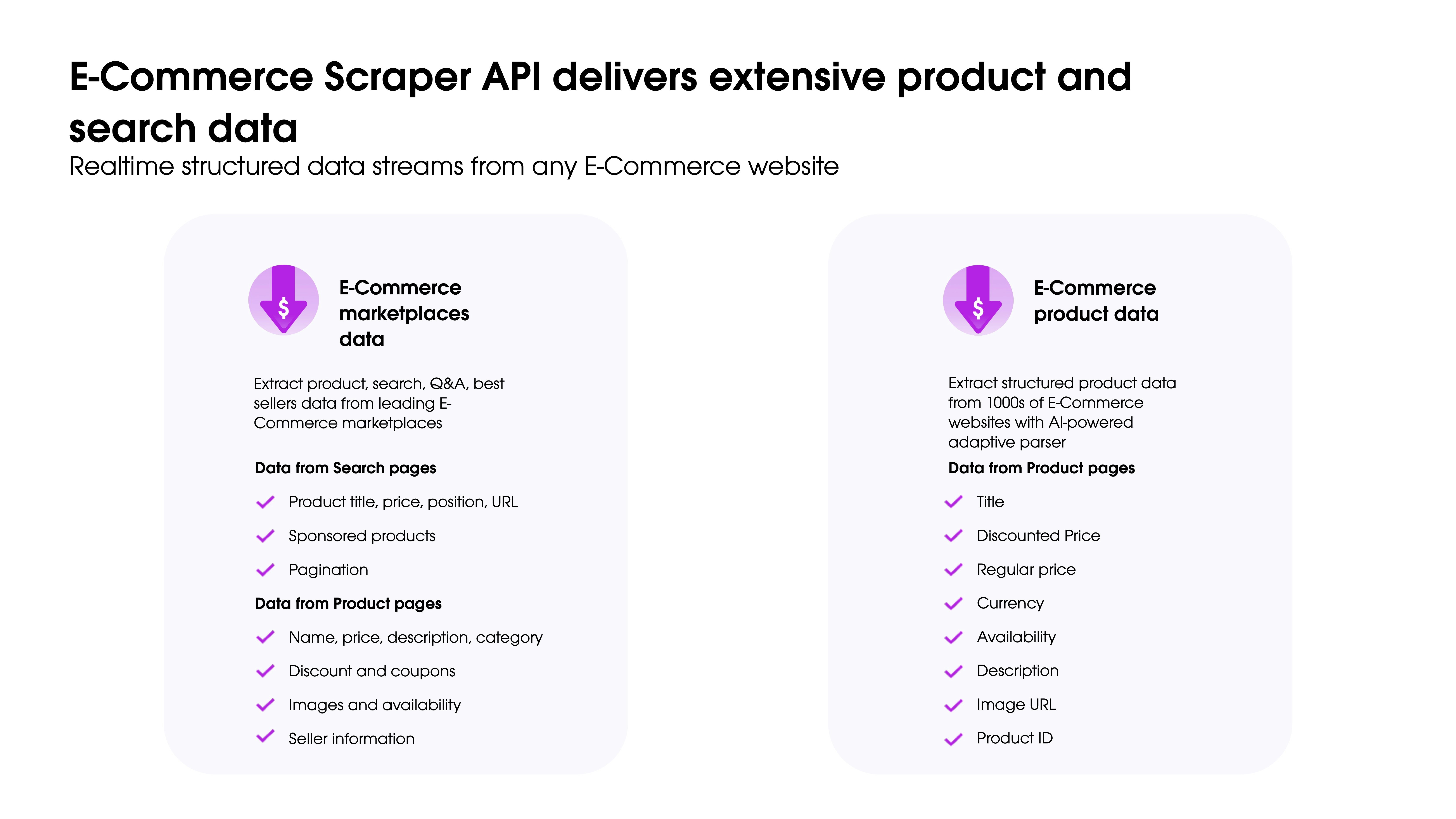 E-Commerce Scraper API gallery image