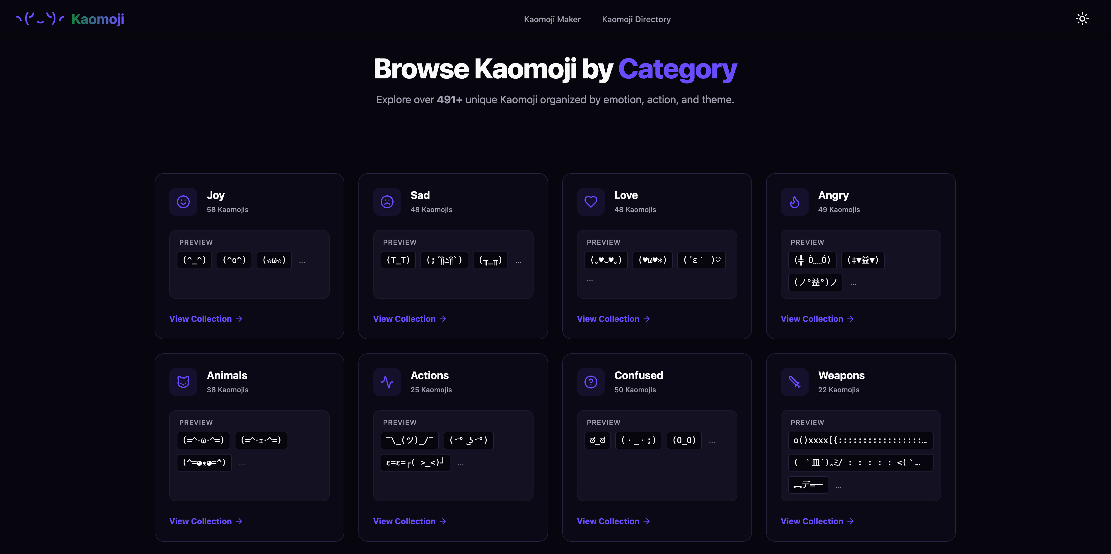 Kaomoji gallery image