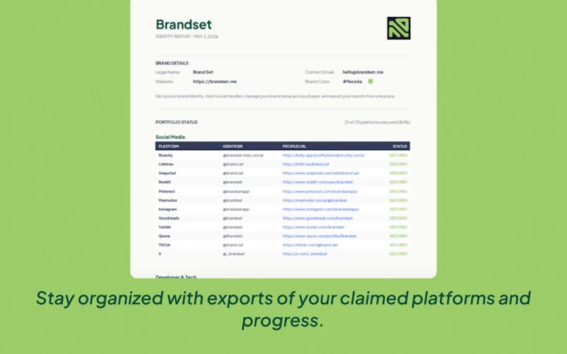 BrandSet screenshot 4