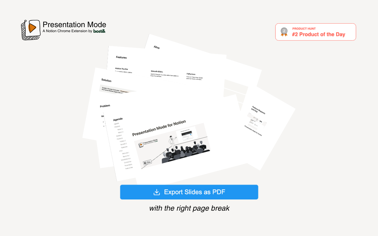 Presentation Mode for Notion gallery image