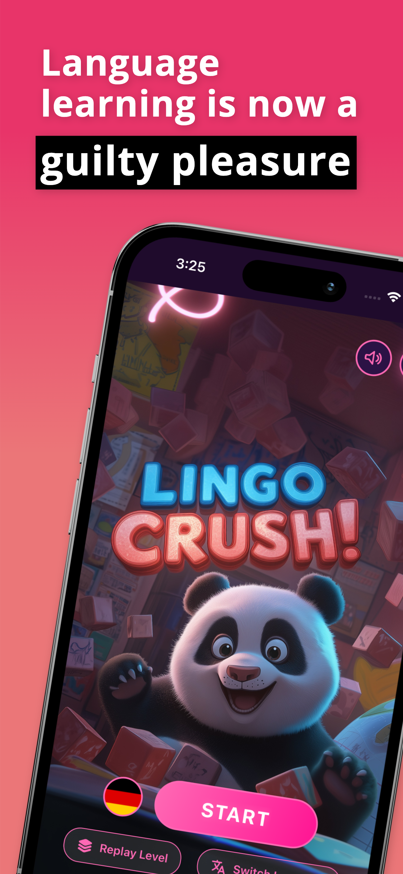 Lingocrush - Juego de encuentro de idioma para aprendizaje rápido y divertido media 2