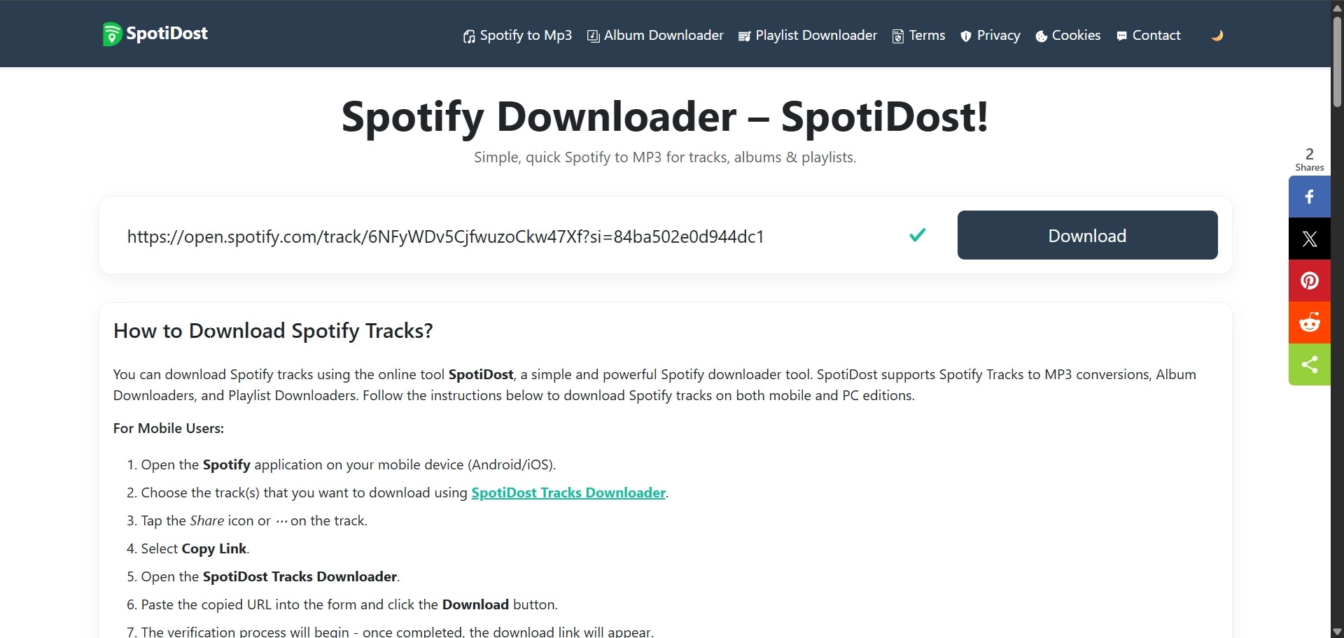 SpotiDost - Screenshot 2 preview