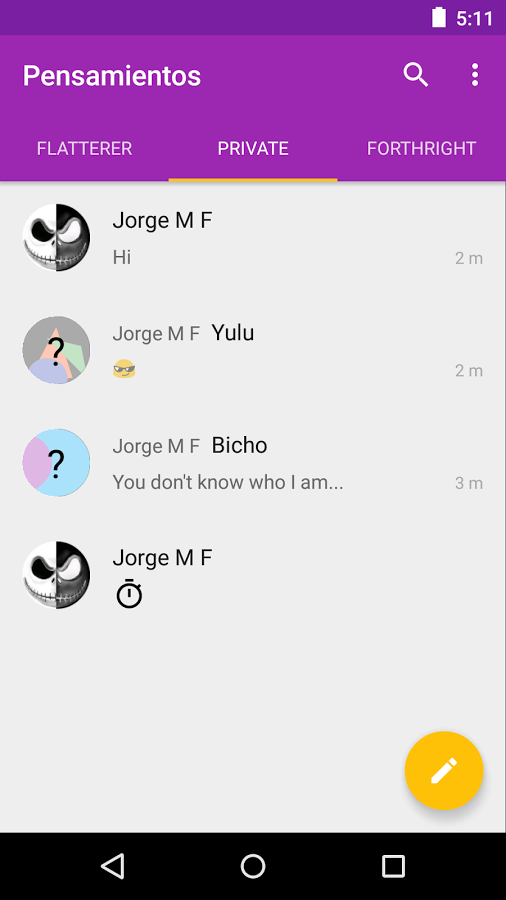 Pensamientos gallery image