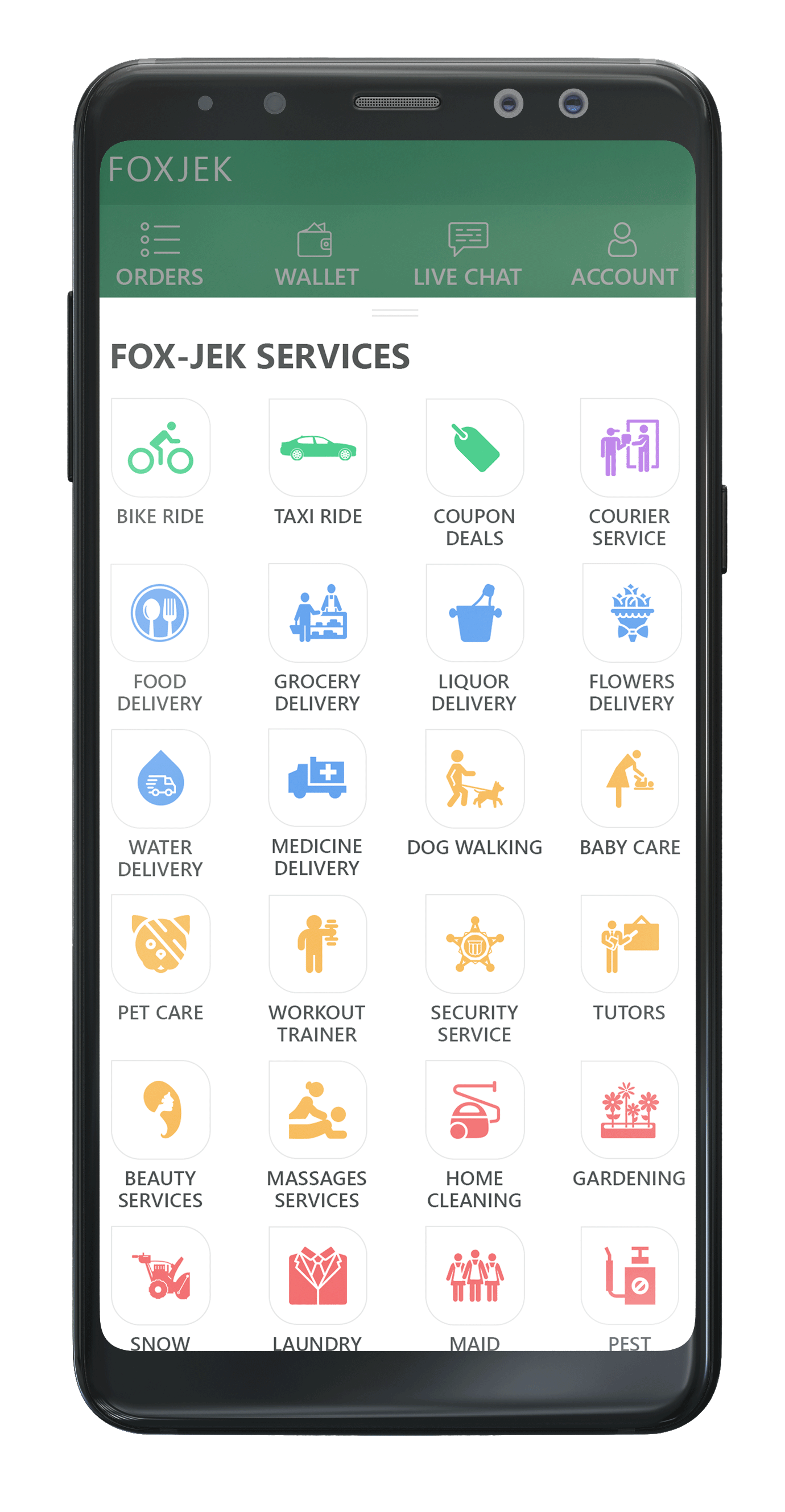 Gojek Clone App Script gallery image