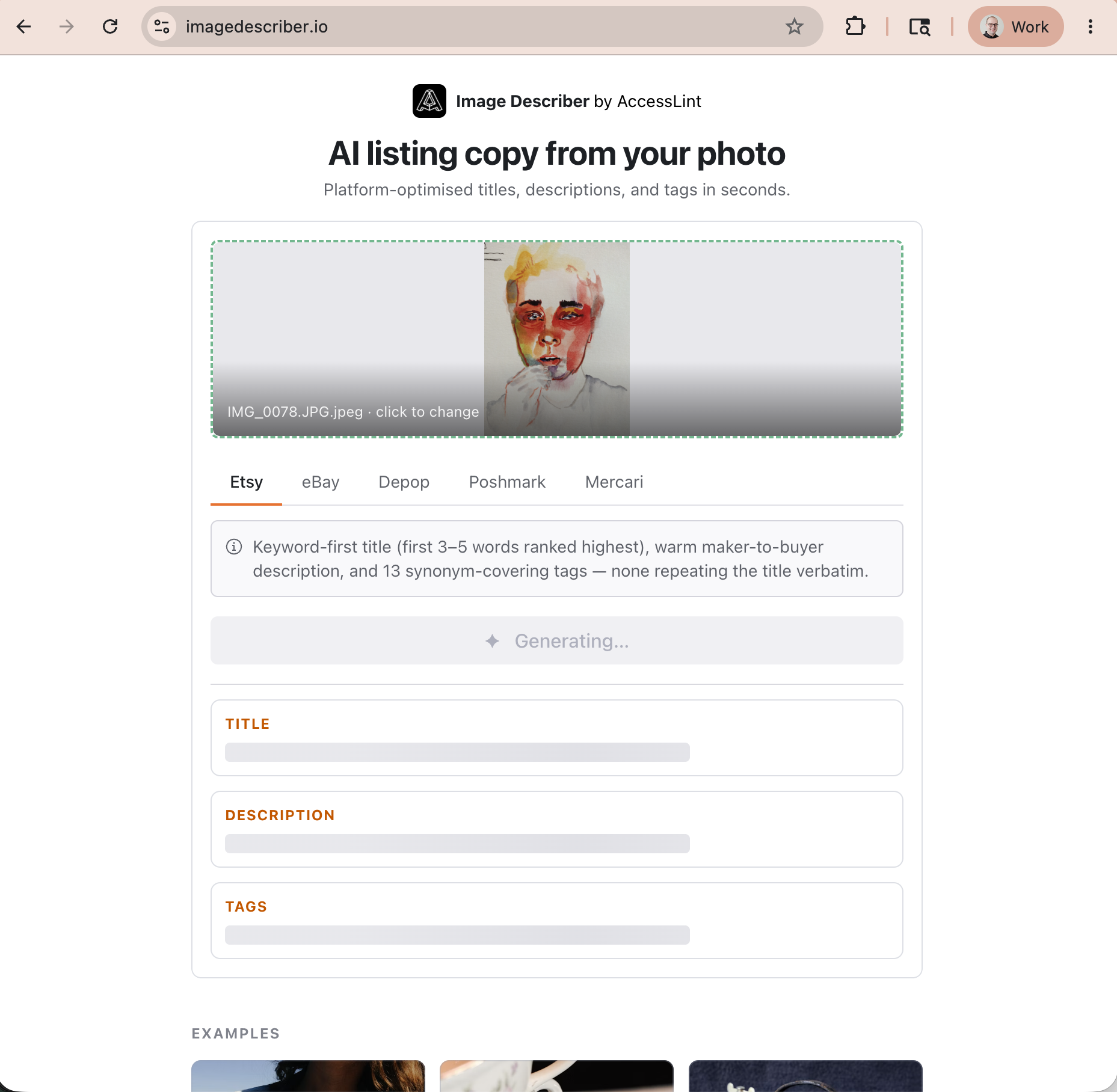 Image Describer gallery image