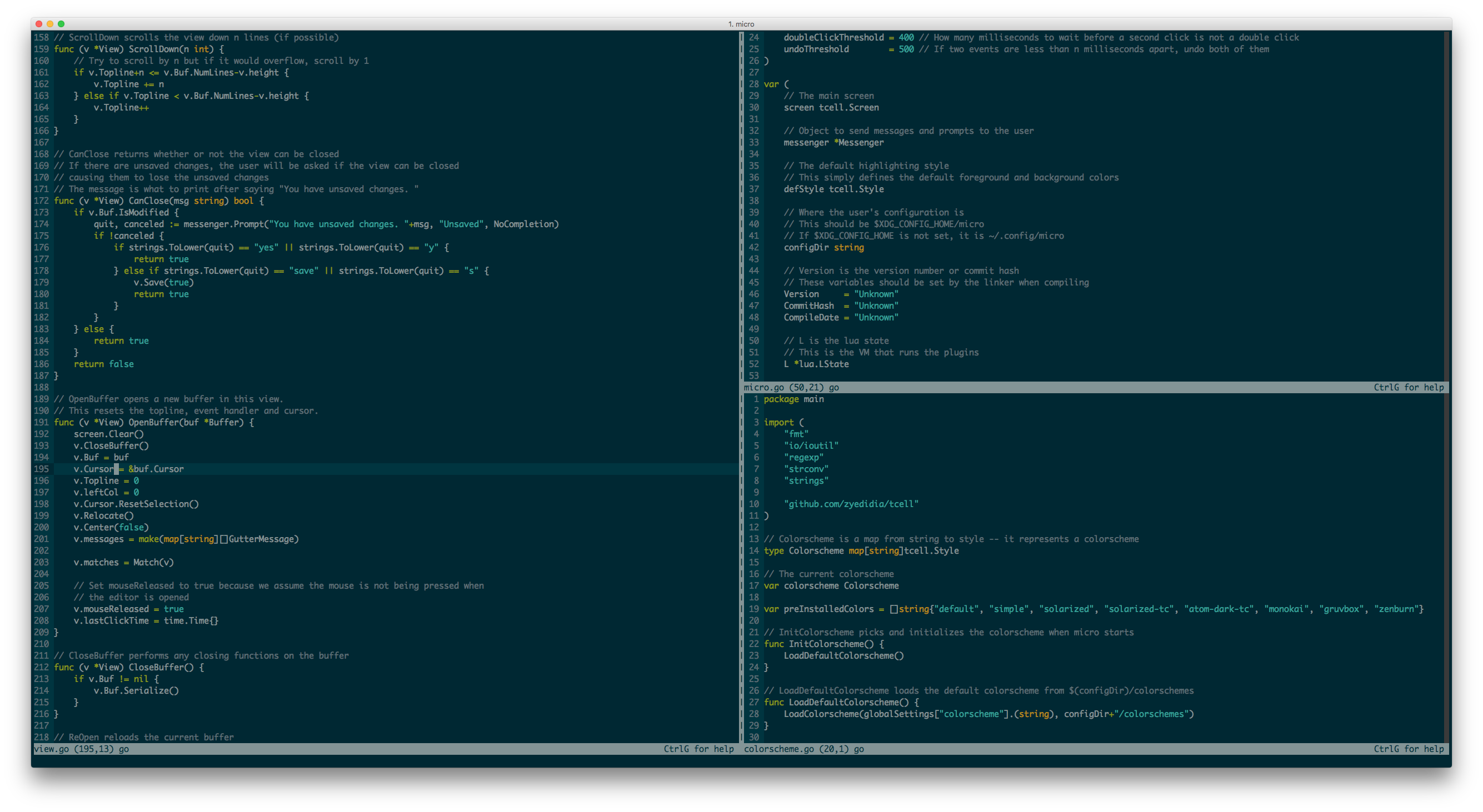 Micro Editor a modern and intuitive terminalbased text editor Product Hunt
