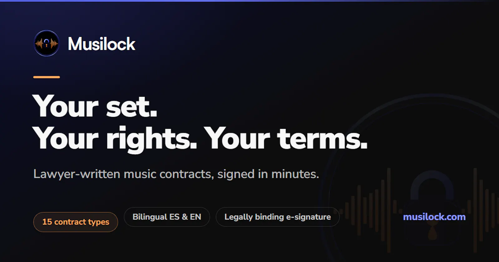 Musilock screenshot 1