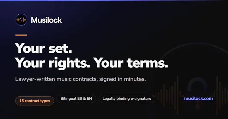 Musilock screenshot 1