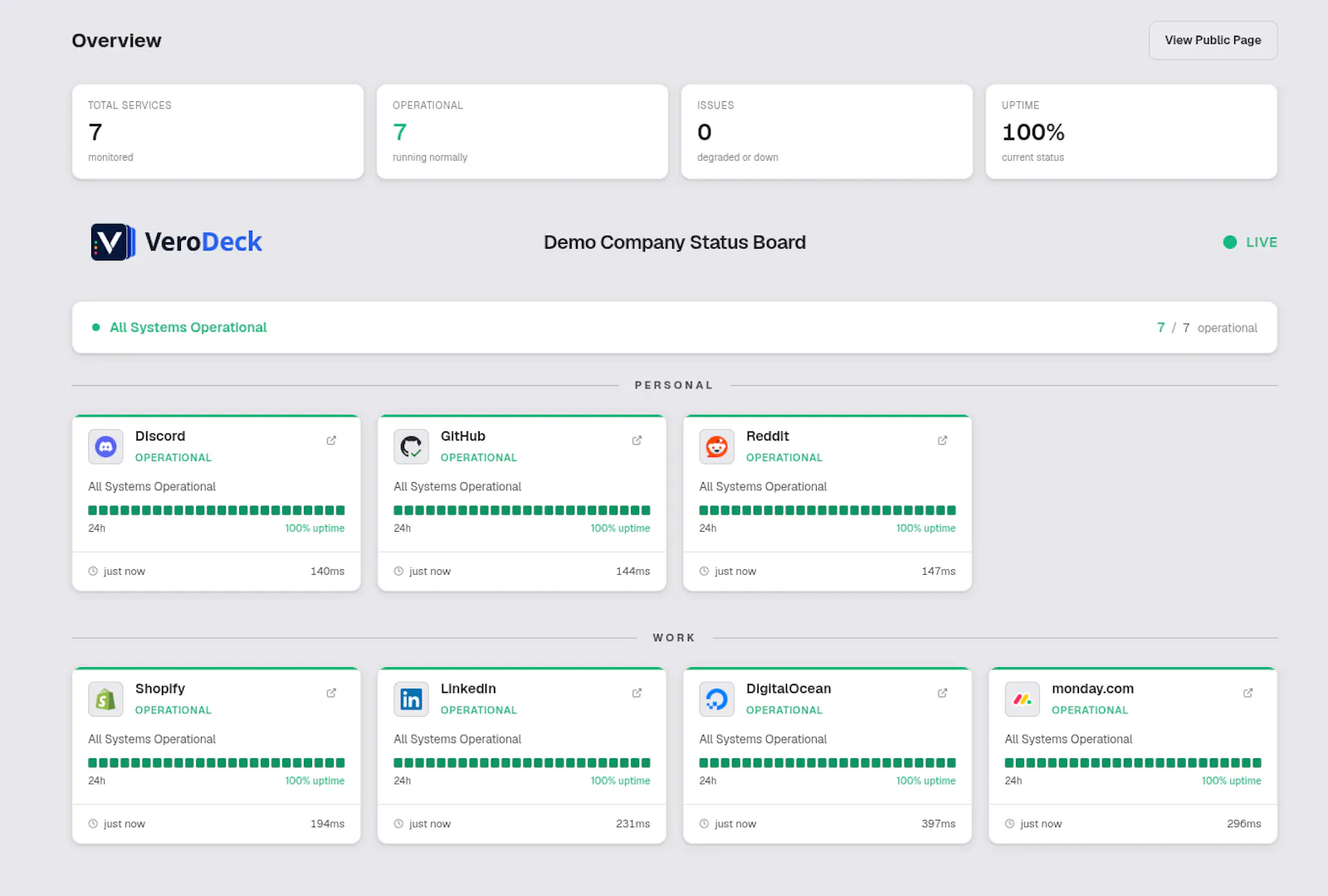 VeroDeck screenshot 1