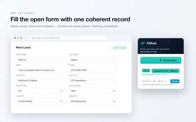 FillFast screenshot 2