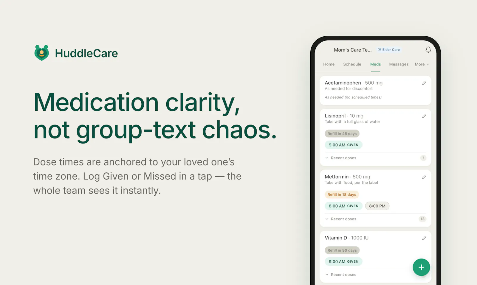 HuddleCare screenshot 3