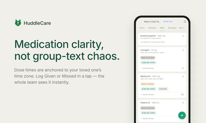 HuddleCare screenshot 3