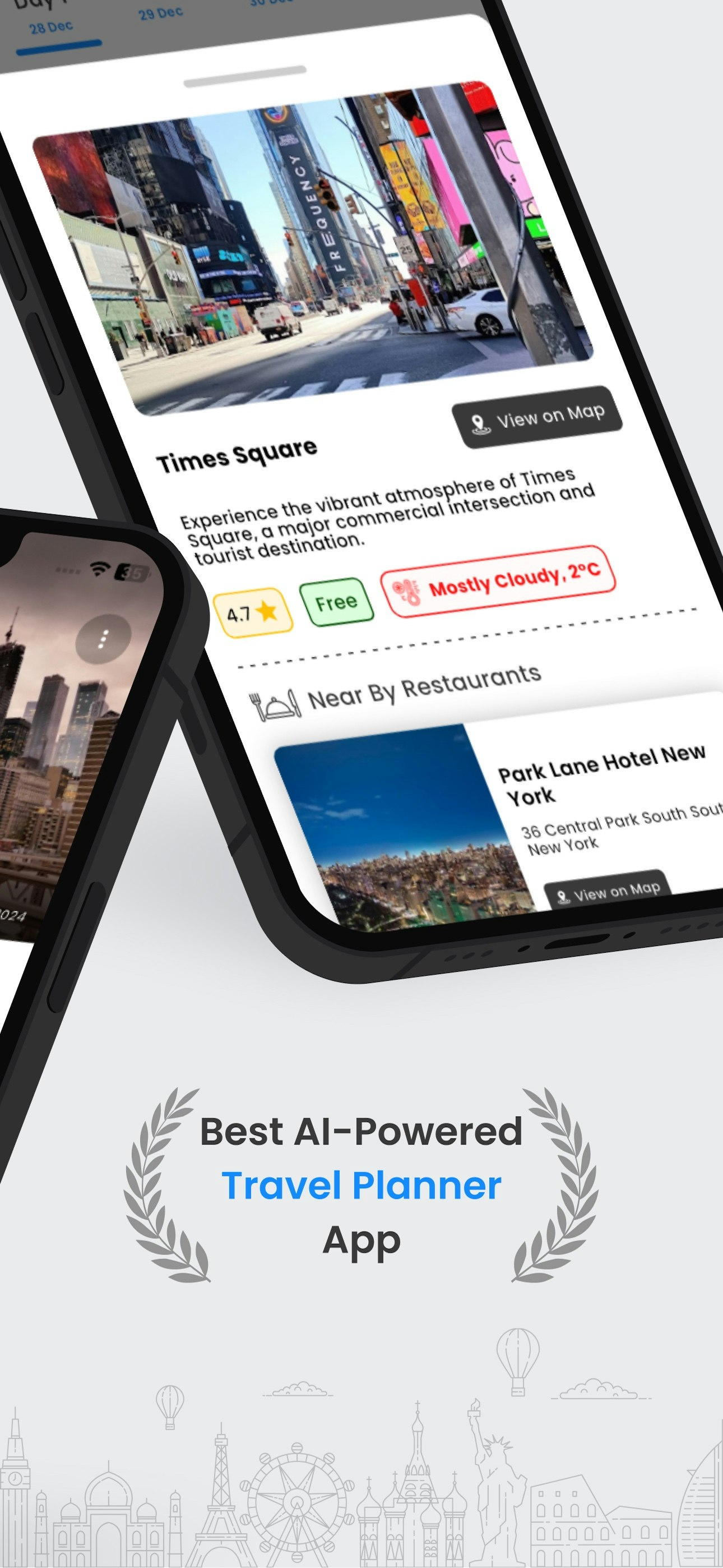 iTourAi - AI Travel Planner - Screenshot 3 showing product features and functionality