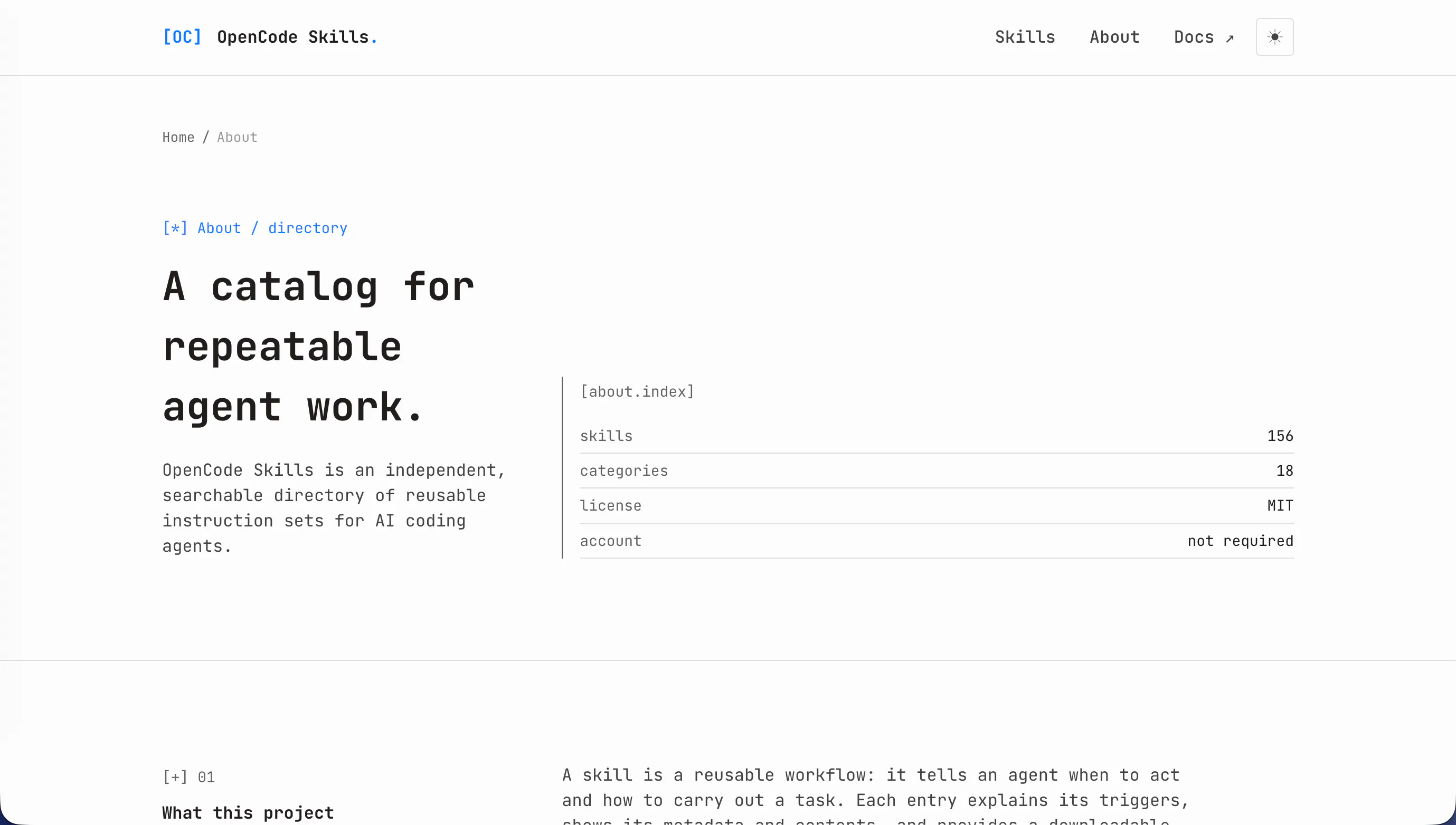 OpenCode Skills gallery image