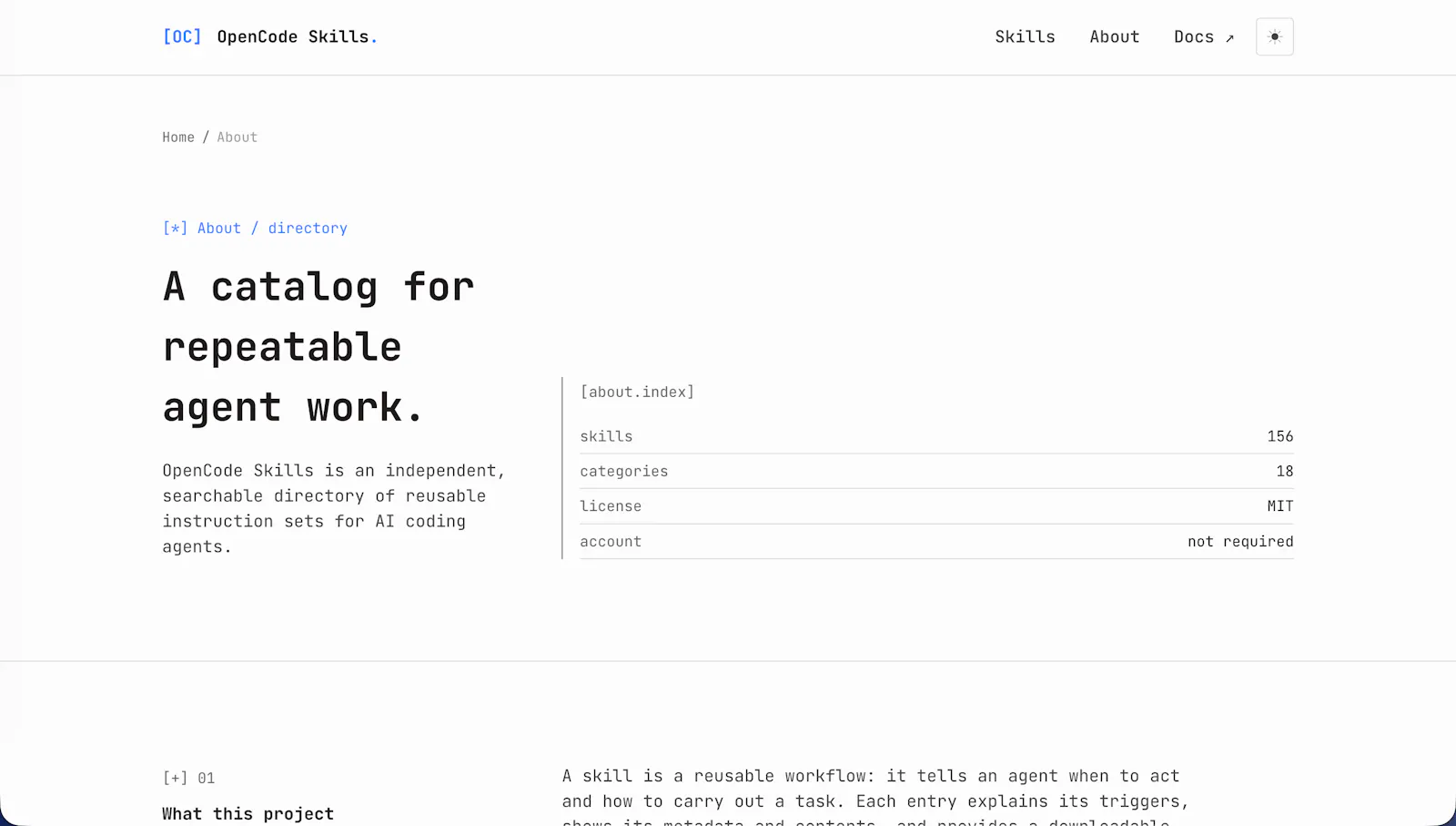 OpenCode Skills screenshot 3