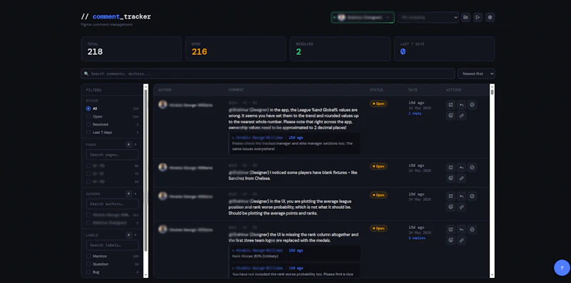 Comment Tracker screenshot 5