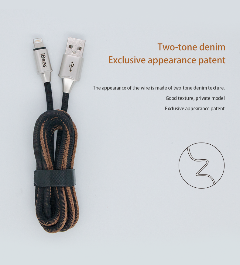 iBees Long iPhone USB Data Cable