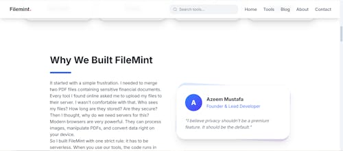 FileMint — Free Online Tools gallery image
