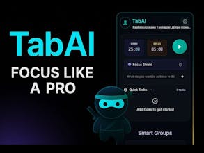 TabAI - Tame Tabs. Stay Focused. gallery image