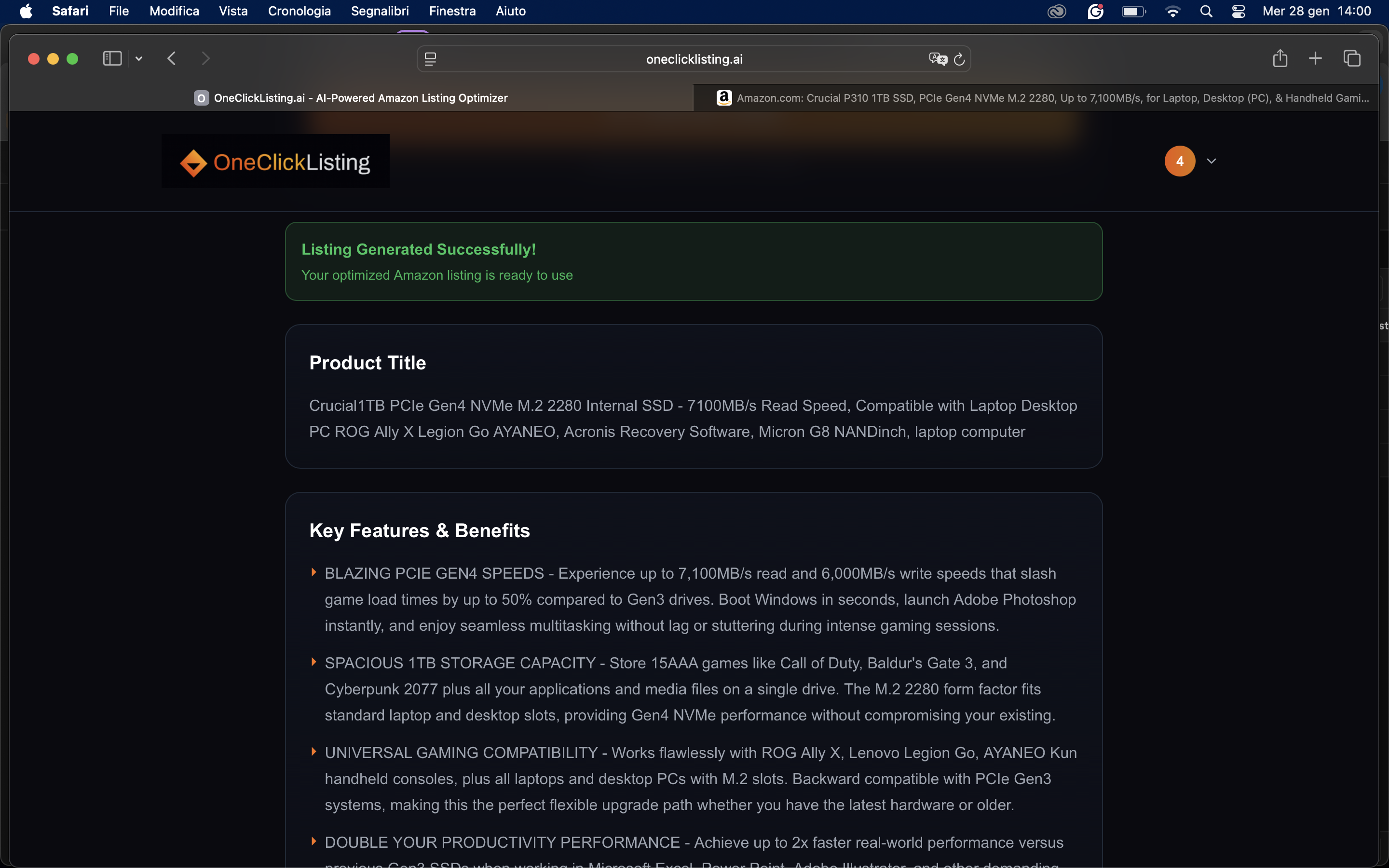 OneClickListing.ai gallery image