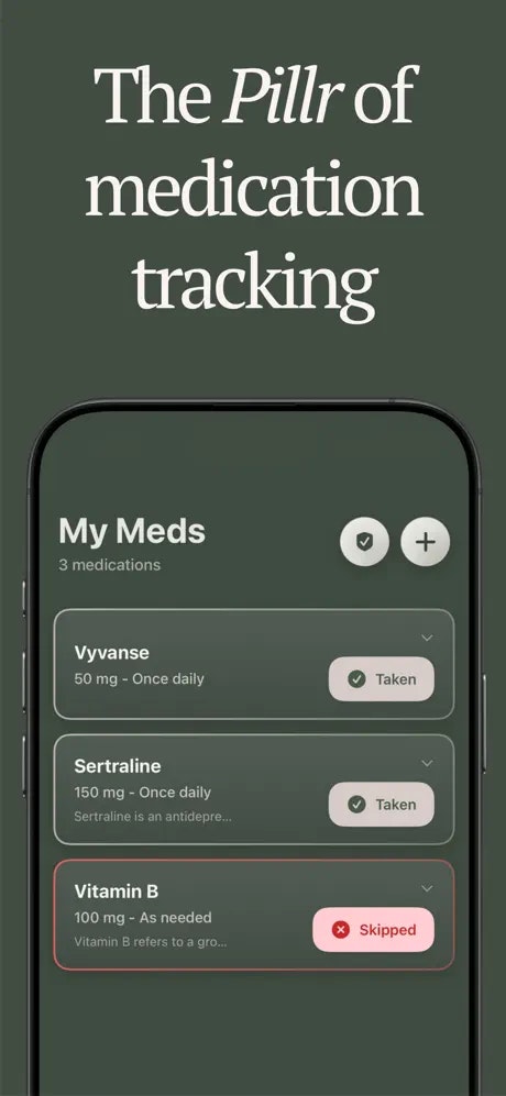 PILLR Medicatie Herinnering - Uw slimme medicatieherinnering media 1