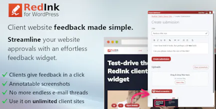 Website feedback tool for WordPress gallery image