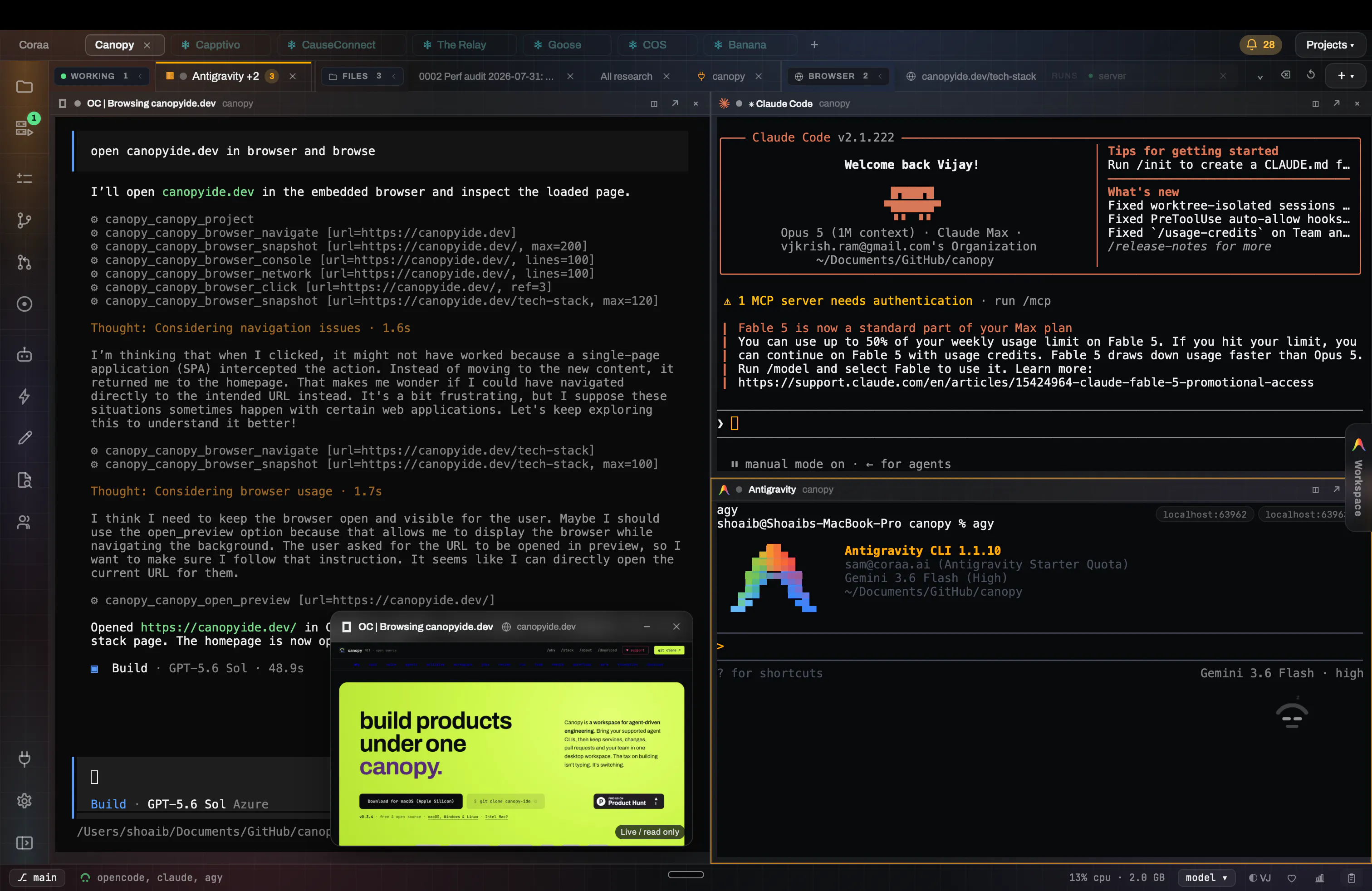 Canopy IDE gallery image