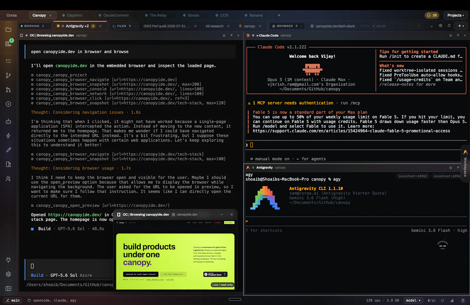 Canopy IDE screenshot 3