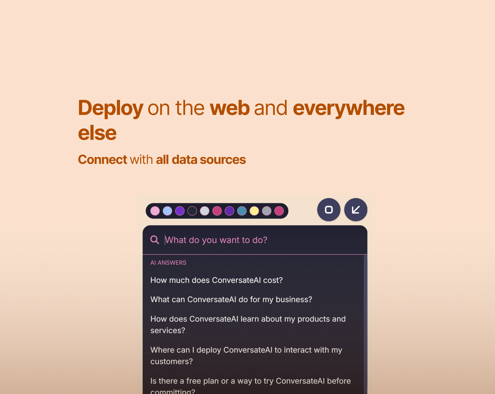 ConversateAI - Screenshot 4 showing product features and functionality