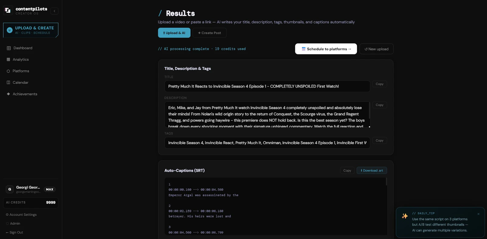 ContentPilots screenshot 5