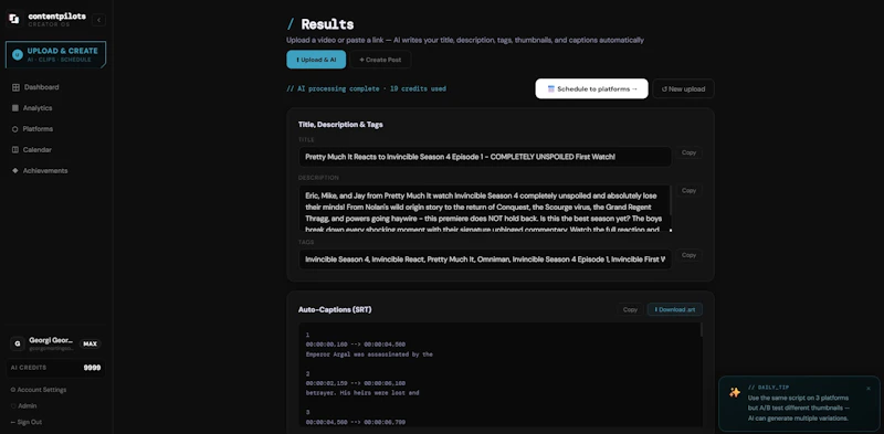 ContentPilots screenshot 5
