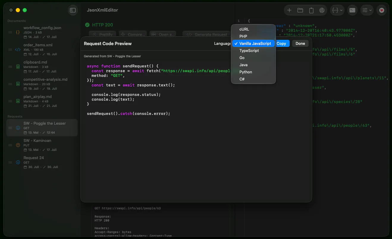 Json XML Editor gallery image