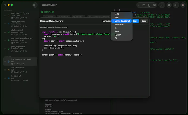 Json XML Editor screenshot 4