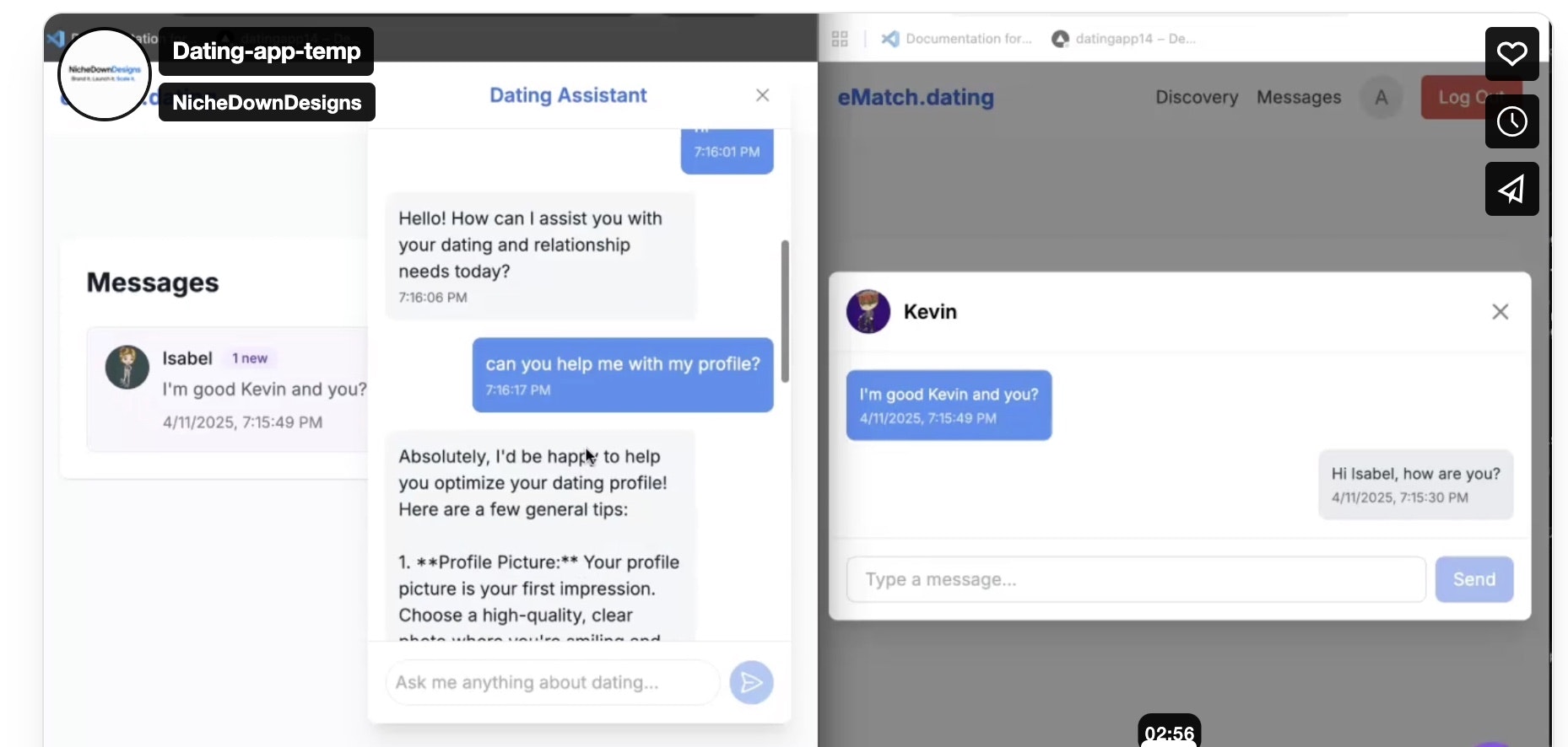 Dating App Template gallery image