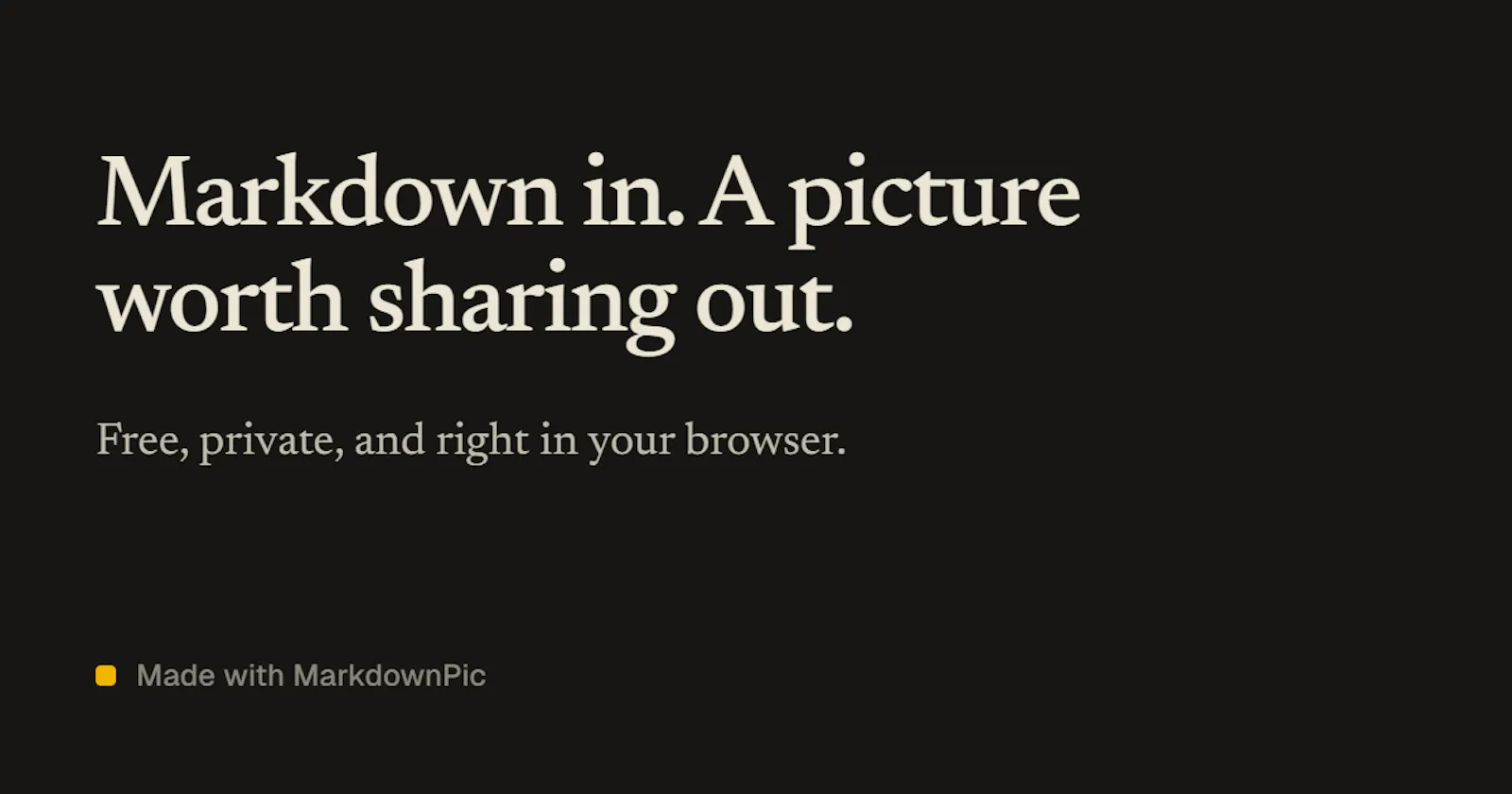 MarkdownPic screenshot 1
