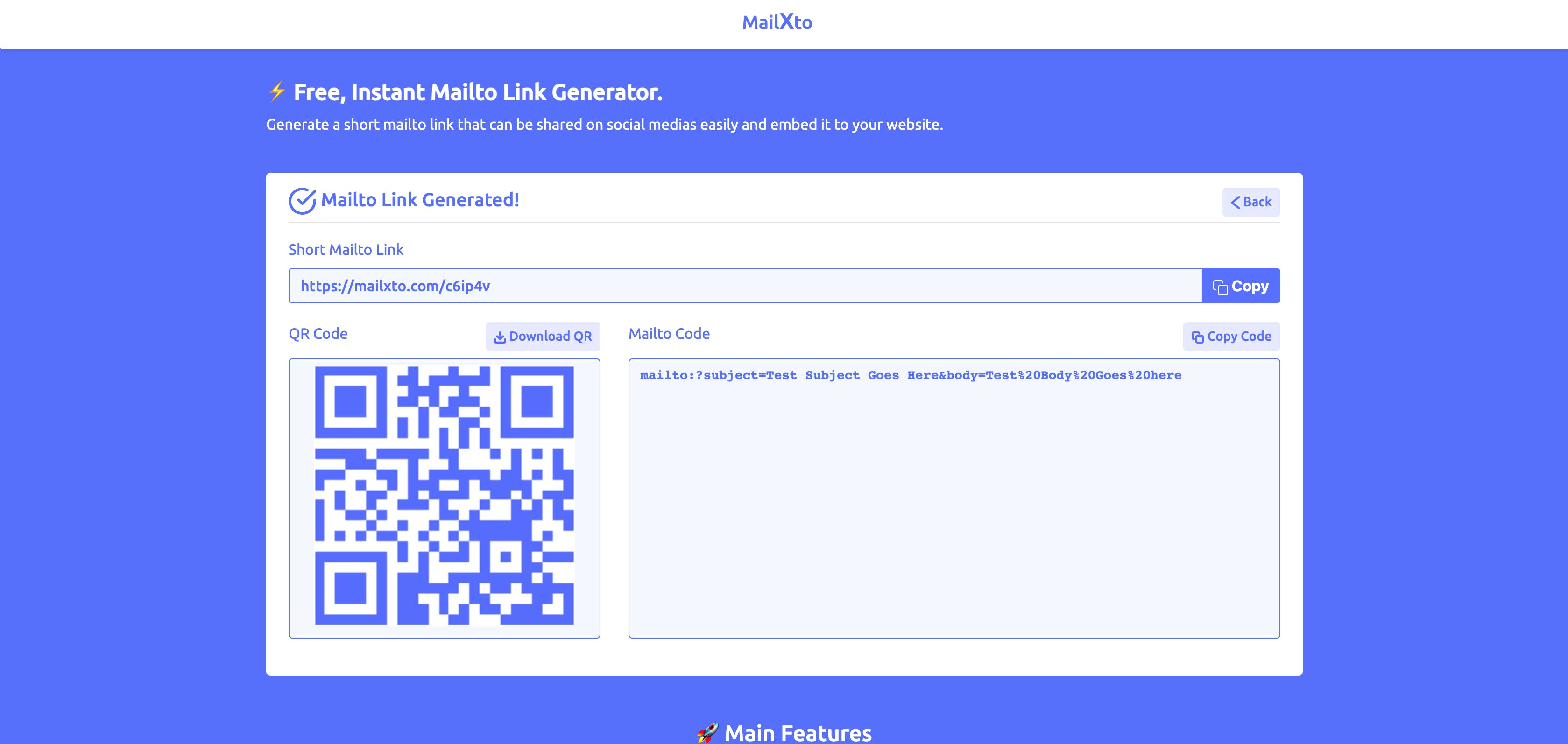 MailXto – Mailto Link Generator. media 2