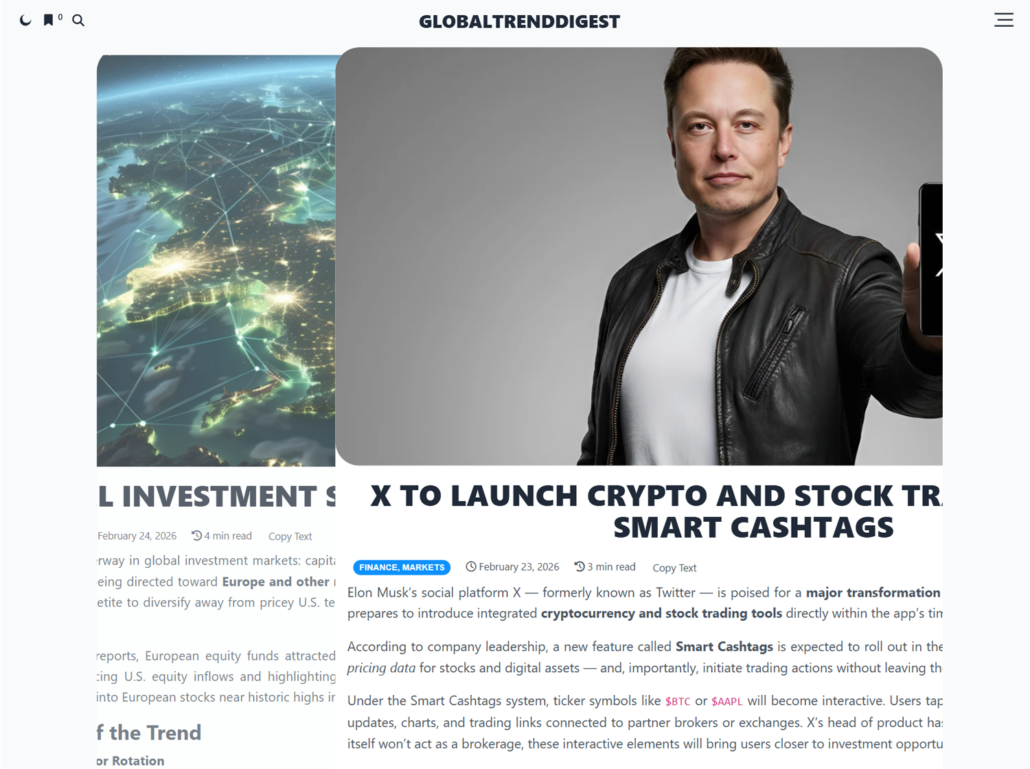 Swipe Reader Engine gallery image