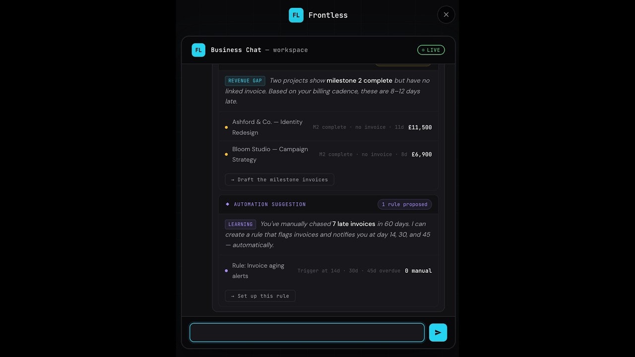 Frontless.app gallery image