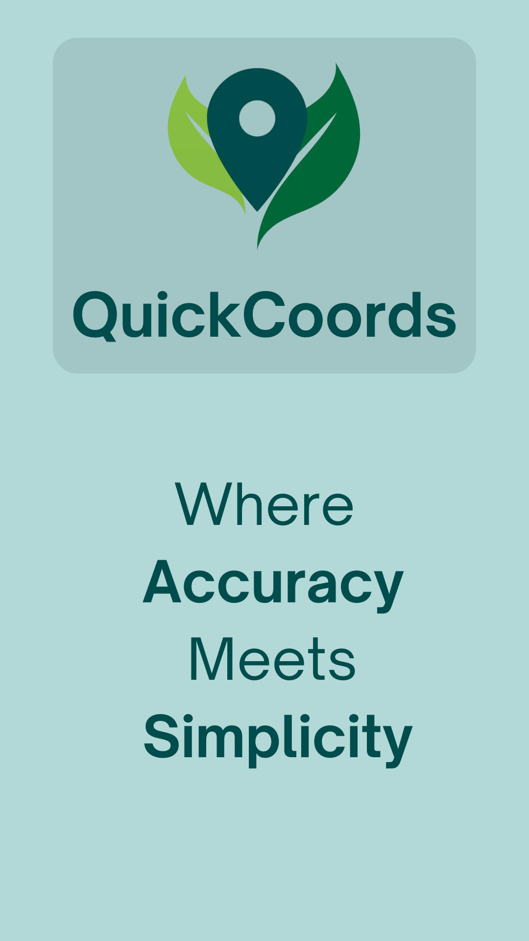 QuickCoords - QuickCoords: जहां सटीकता सादगी से मिलती है मीडिया 2