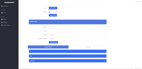 SimpleAdmin gallery image